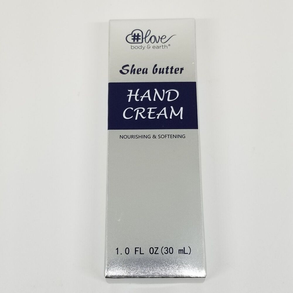 Love Body & Earth Shea Butter Hand Cream Nourishing & Softening 1 oz